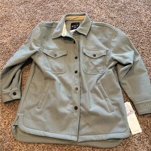 Roxy Utility Jacket in Light Blue